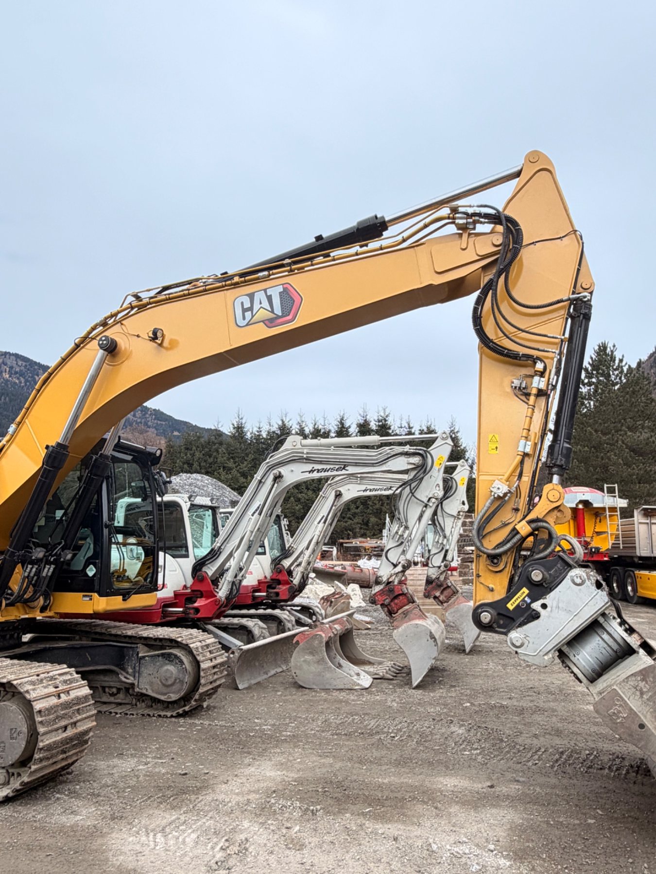 Bagger Fuhrpark Irausek