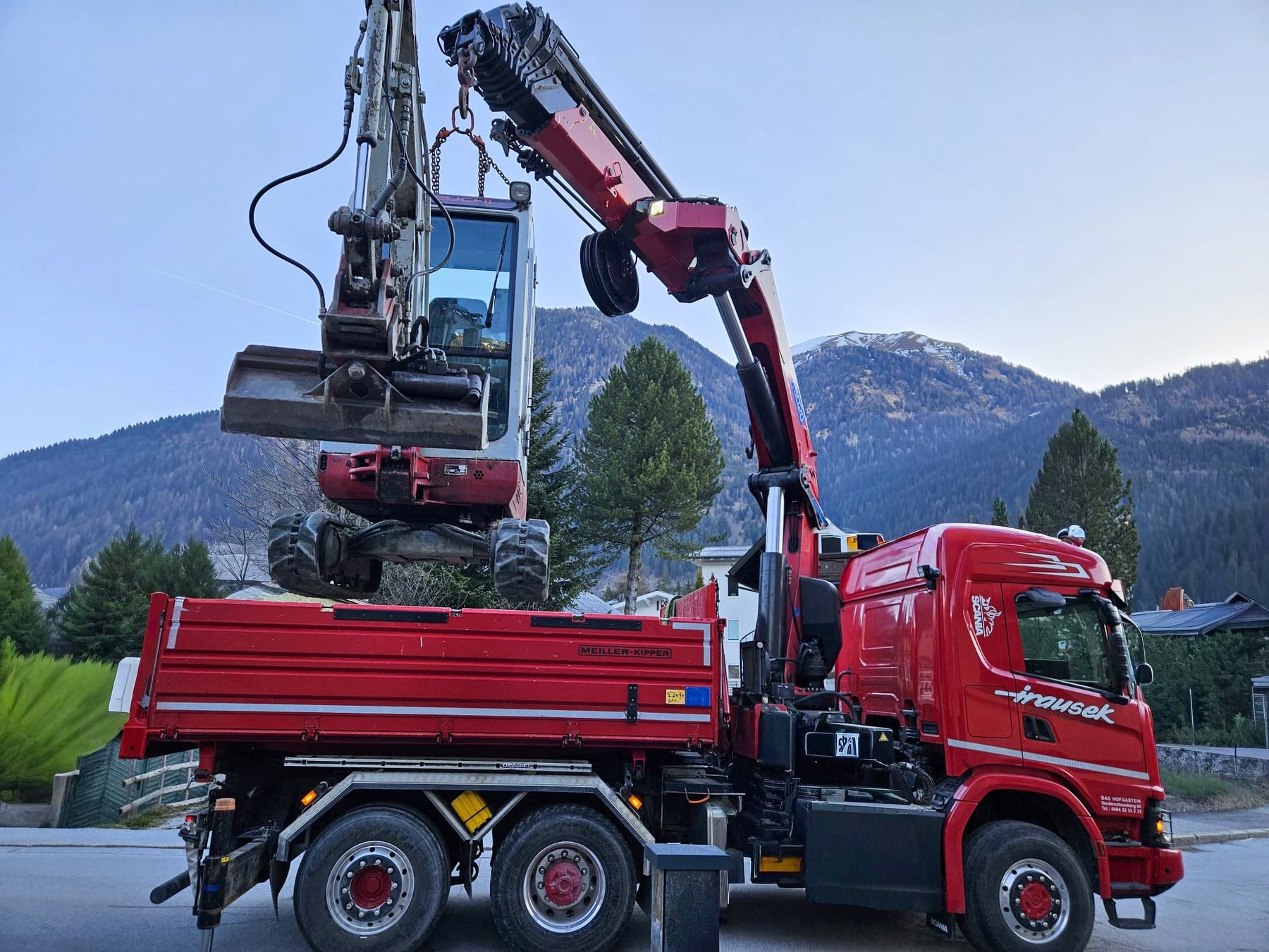 Kranarbeit